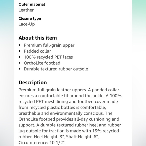 Timberland Earthkeepers Glancy Brown Lace Up Heeled Boots Size 9.5 - Picture 2 of 14